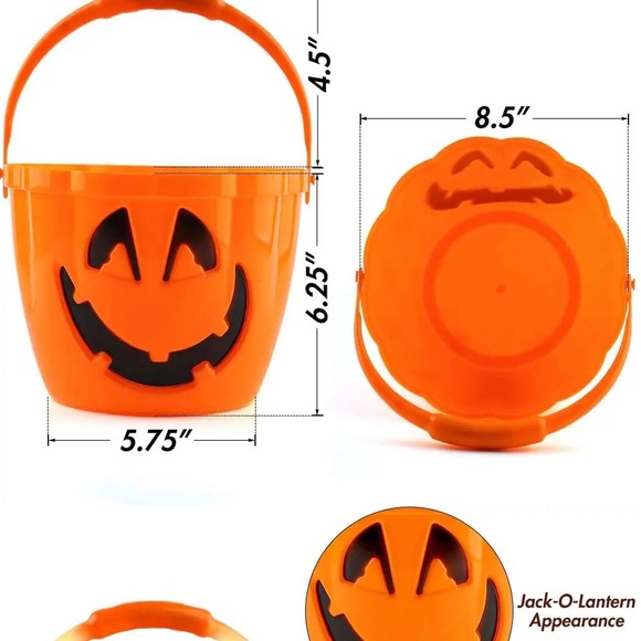 LED Candy
Bucket Light Up Halloween Buckets - Picture 4 of 6